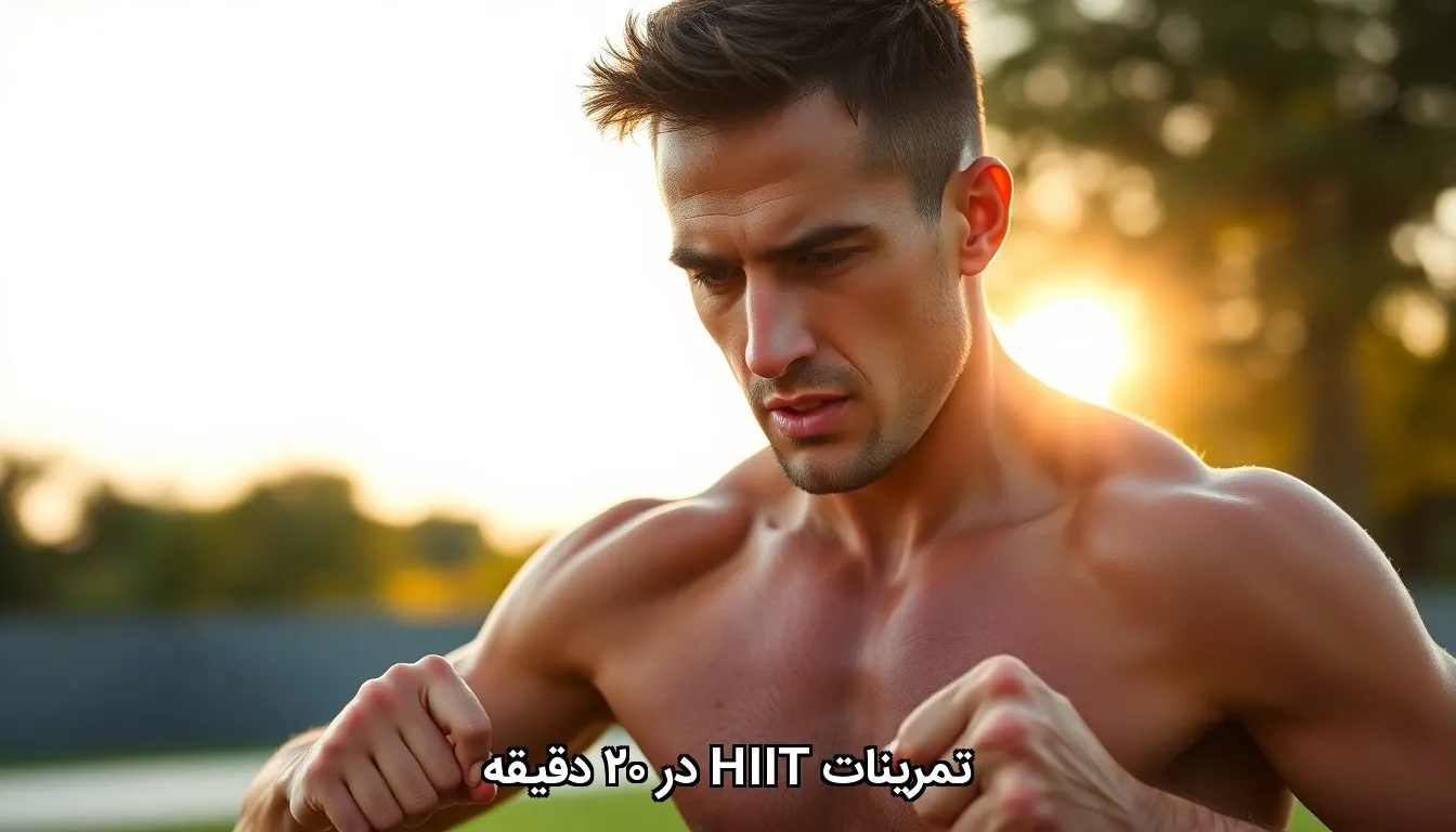تمرینات HIIT در ۲۰ دقیقه