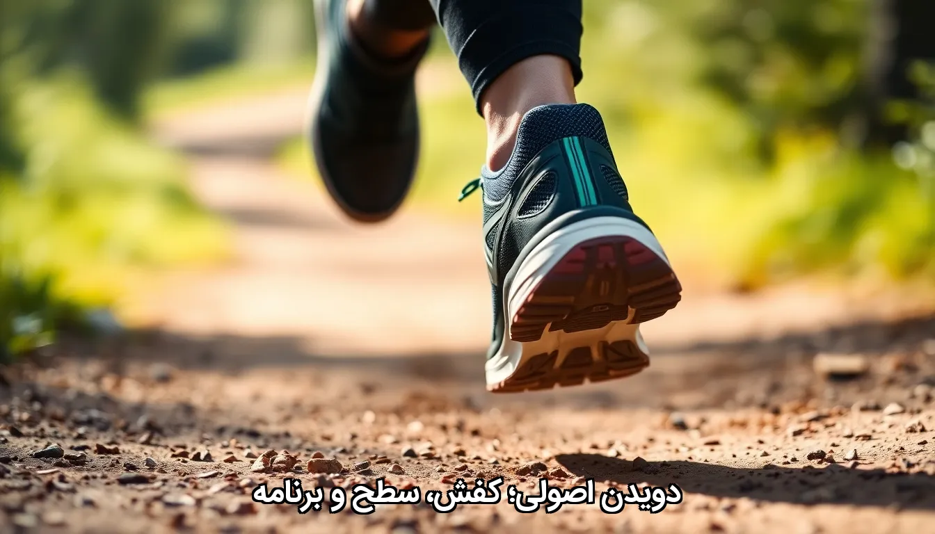 دویدن اصولی؛ کفش، سطح و برنامه