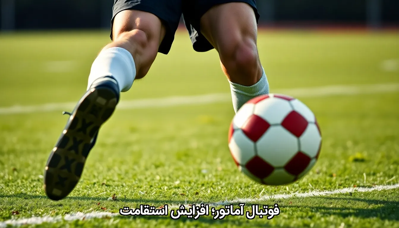 فوتبال آماتور؛ افزایش استقامت