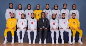 حمایت ملی‌پوشان فوتسال زنان از شهرزاد مظفر