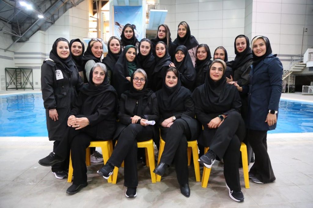 پایان جشنواره شنای دختران کشور در استخر بین‌المللی ۹ دی تهران