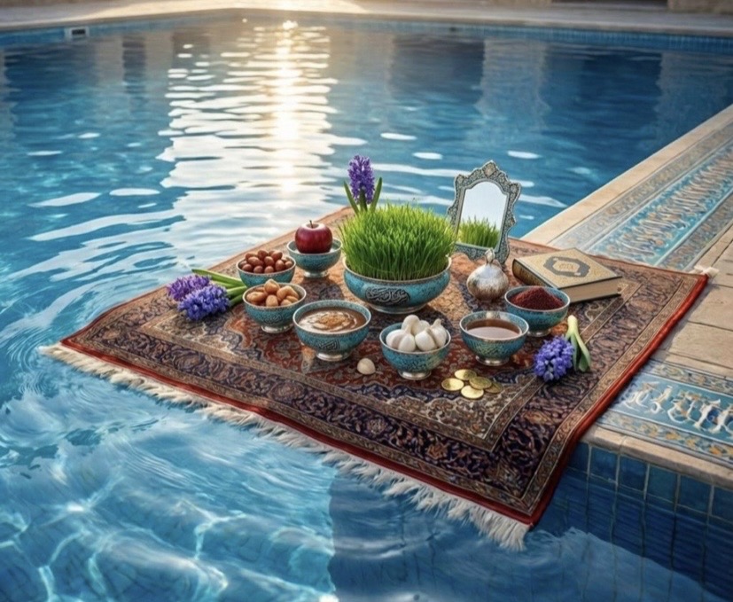 تلافی آرامش آب و صلابت ایران