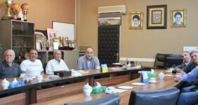 گزارش تصویری دیدار پیشکسوتان و بزرگان ورزش‌های آبی با رئیس فدراسیون