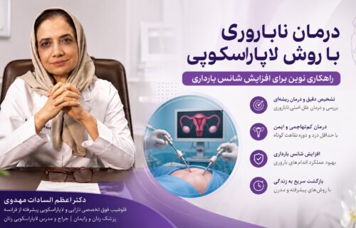 درمان ناباروری با روش لاپاراسکوپی دکتر اعظم سادات مهدوی