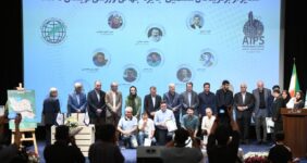 حضور رئیس فدراسیون ورزش‌های آبی در مراسم روز خبرنگار و اهدای جوایز برگزیدگان AIPS