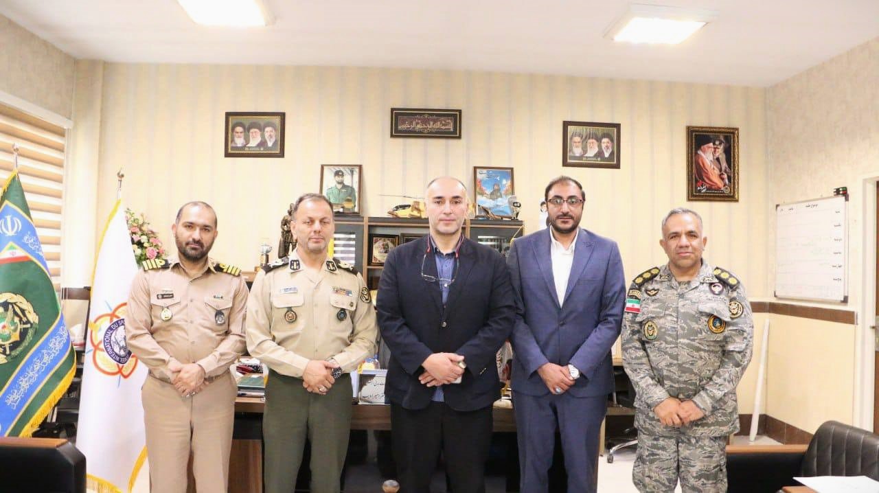 نشست رئیس فدراسیون ورزش‌های آبی با رئیس سازمان تربیت بدنی ارتش؛ تأکید بر توسعه همکاری‌ها و ورزش همگانی