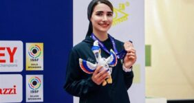 هانیه رستمیان در جایگاه پنجم رده‌ بندی جهانی
