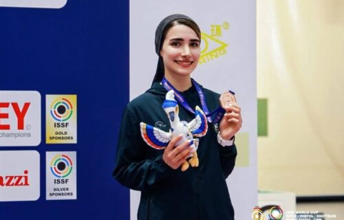 هانیه رستمیان در جایگاه پنجم رده‌ بندی جهانی