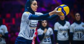والیبال زنان قهرمانی آسیا| پیروزی مقتدرانه ایران مقابل عراق