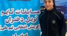 چهار رکوردشکنی السا اکبری در تایم‌تریل انتخابی تیم ملی شنا بانوان