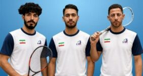تیم ملی اسکواش ایران کامل شد