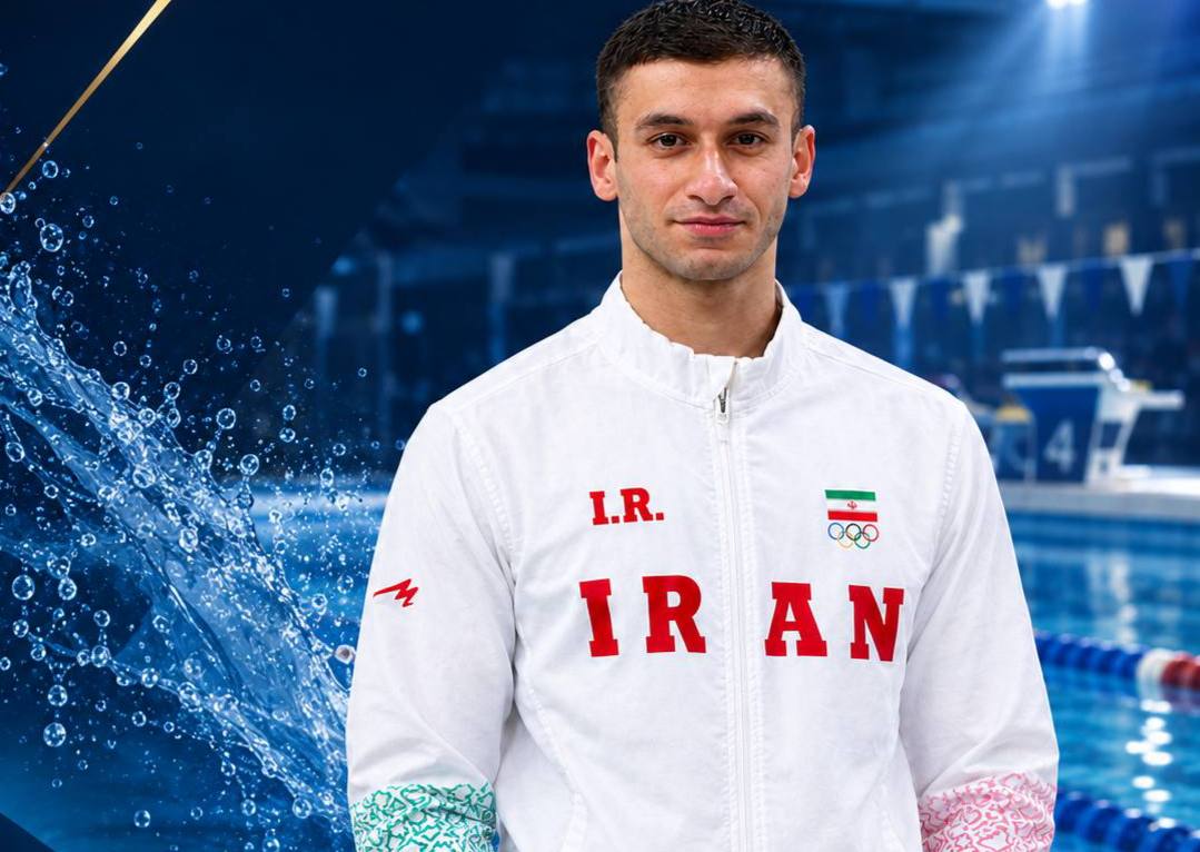 هومر عباسی هفتم شد؛ رکورد ملی را دوباره شکست و نخستین فینال ایران در ۵۰ متر کرال پشت را رقم زد