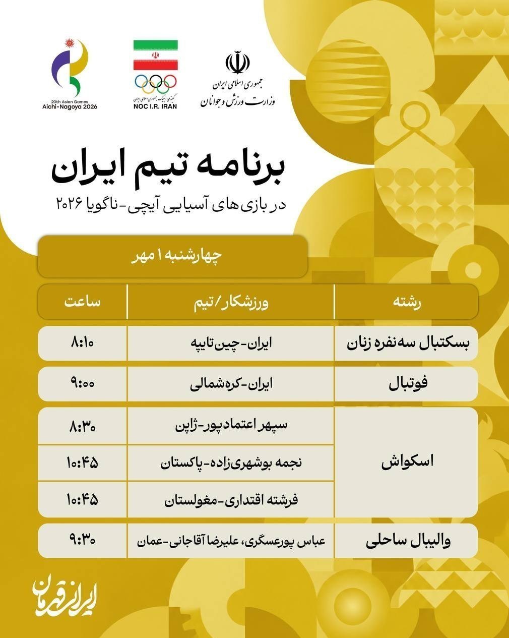 پوشش زنده بازیهای آسیایی؛ نمایندگان روئینگ فینالیست شدند بازیهای آسیایی 2026 ناگویا , روئینگ , ووشو , ووشو ایران , ورزش بانوان , ورزش بانوان ایران ,