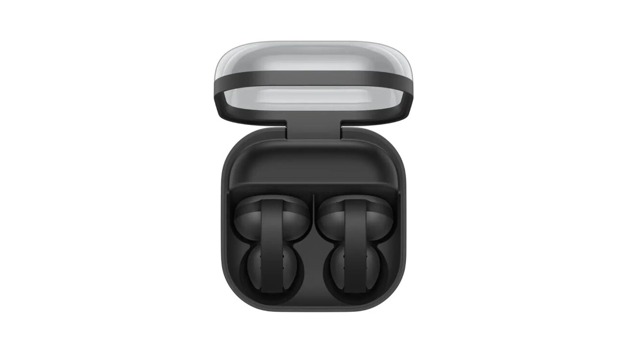 اولین هندزفری گوشوارهای سامسونگ رونمایی شد هندزفری گلکسی بادز آن سامسونگ در کیس شارژ خود